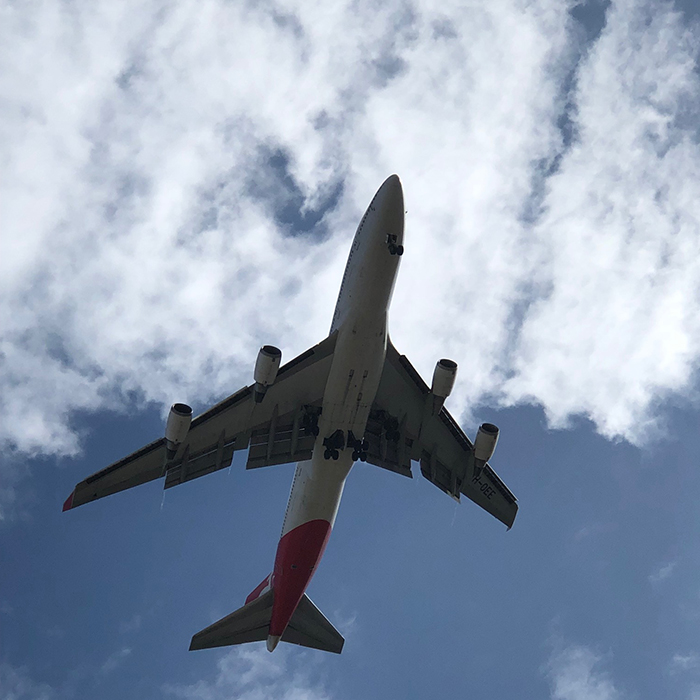 Aeroplane over the inner west